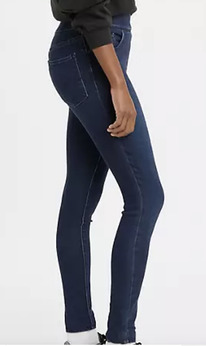LS SHAPING DENIM WOMENS LEGGINGS Just Joking - Dark Wash