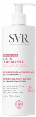 cocooncenter UK SVR Topialyse Cream Nourishing Soothing 48H 400ml