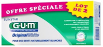 cocooncenter  	 GUM Original White Toothpaste 2 x 75 ml 
