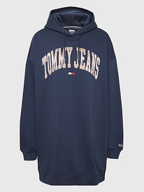 TH COLLEGIATE HOODIE DRESS Twilight Navy