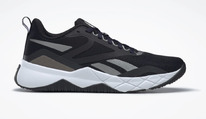 reebok UK NFX Trainers Core Black / Cloud White / Pure Grey 5