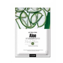 Cos W -    My Real Skin Aloe Facial Mask