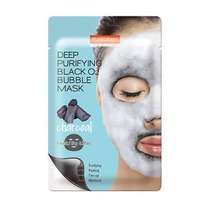 Purederm    Deep Purifying Black O2 Bubble Mask Charcoa