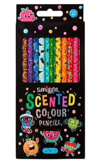 Smiggle Scented Colour Pencil Pack X12