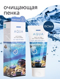 ����� ��� �������� ����������� � ����������� JIGOTT Natural Aqua Foam Cleansing