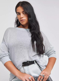 Tuclothing SIMPLY BE Glitter Sheer Knit