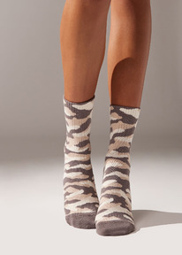 calzedonia Kurze Sportsocken mit Camouflage-Muster