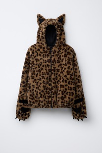 zara FAUX FUR LEOPARD COSTUME zara FAUX FUR LEOPARD COSTUME