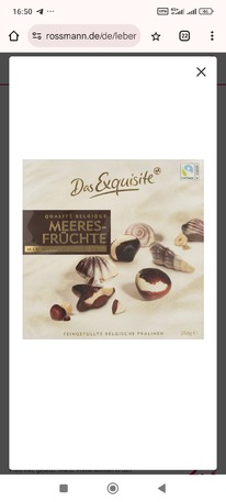 rossmann Das Exquisite Pralinen Meeresfrchte