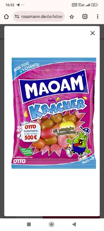 rossmann Haribo Maoam Kracher