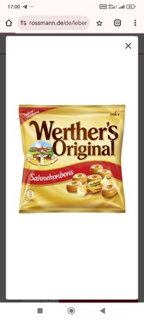 rossmann Storck Werthers Original Werthers Original Sahnebonbons