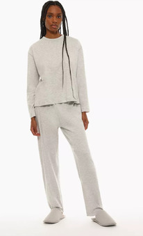 Lefties Basic long pyjamas Grey Marl