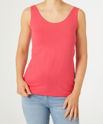 kik Basic Tanktop Janina, Rundhalsausschnitt