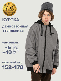 NIKASTYLE Куртка 4м5725 4м5725 серый NIKASTYLE Куртка 4м5725 4м5725 серый