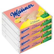 worldofsweets Manner Zitronen Schnitten 4x75g