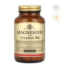 Solgar, ������ � ��������� B6, 250 ��������