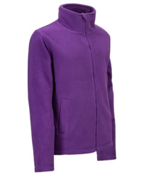 Sportsdirect Gelert Walking Full Zip Fleece Tops Girls Purple