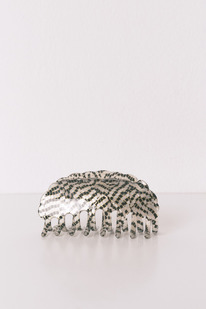 womensecret Clip mit Marmoreffekt und Karomuster