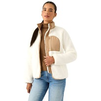 sportspar Reebok Double Monkey Fleece Damen Jacke RBO21460-Cream