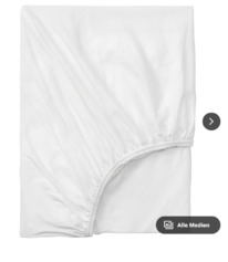 ikea VRVIAL Spannbettlaken, wei,