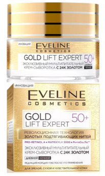EVELINE 24� Gold Lift Expert ����-��������� ����/���� ���������.�����������. 50+